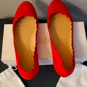 CHLOE FLAT BALLET SHOES